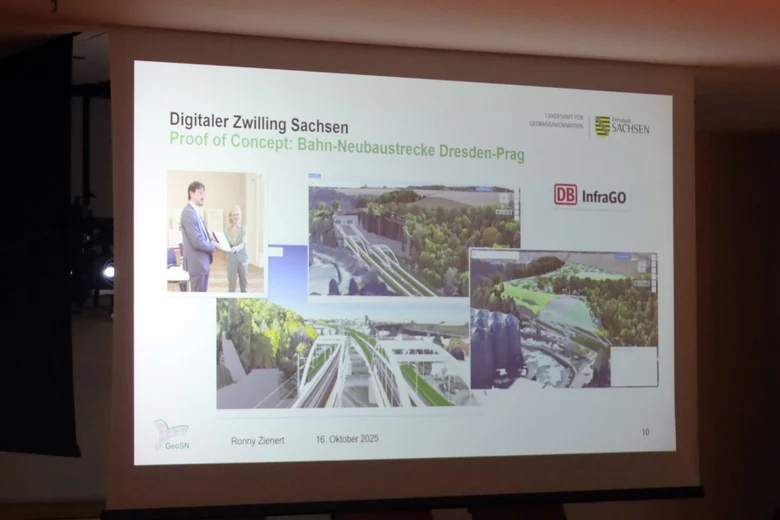 Präsentation Digitaler Zwilling Sachsen im Bundestag