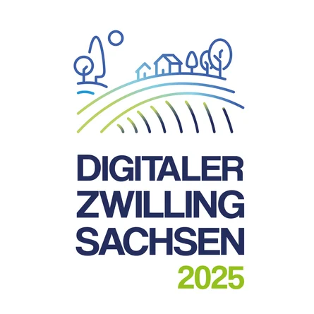 Logo Digitaler Zwilling Sachsen 2025