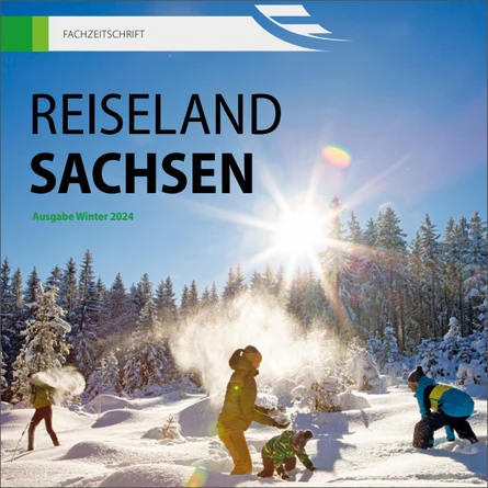 Cover Reiseland Sachsen Ausgabe Winter 2024