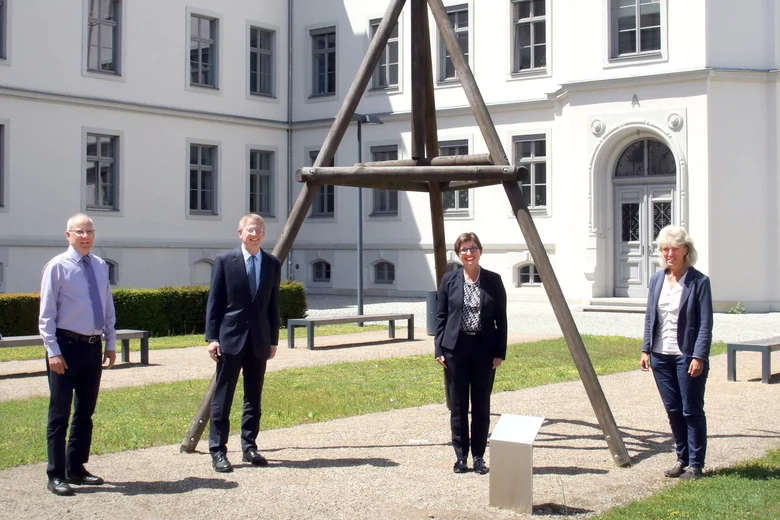 BKG-Präsident zu Besuch im GeoSN