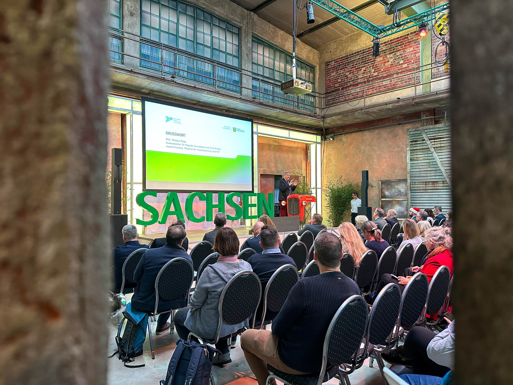 Blick ins Auditorium beim Werkstatt-Tag Chemnitz 06.12.2023