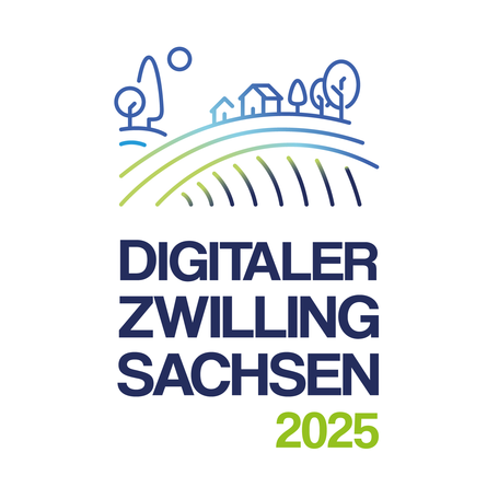 Logo Digitaler Zwilling Sachsen 2025