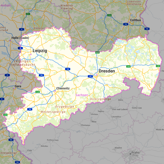 Screenshot Geoportal Sachsenatlas WebAtlasSN